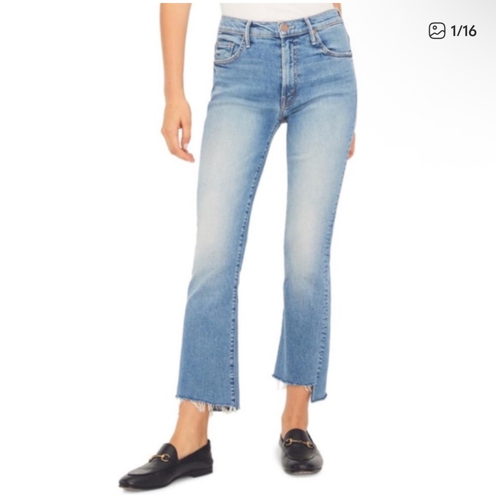 MOTHER Insider Crop Step Fray in Shoot To Thrill Size 24 - Picture 1 of 15